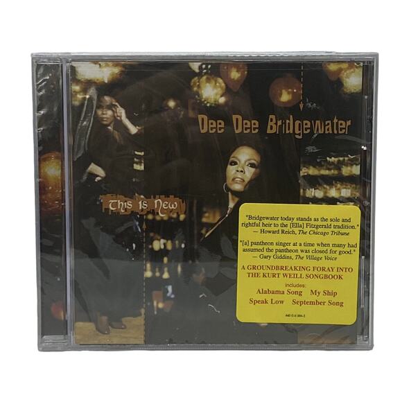 DEE DEE BRIDGEWATER - This Is New CD 2002 Verve Jazz Vocals First Edition New - Picture 14 of 14